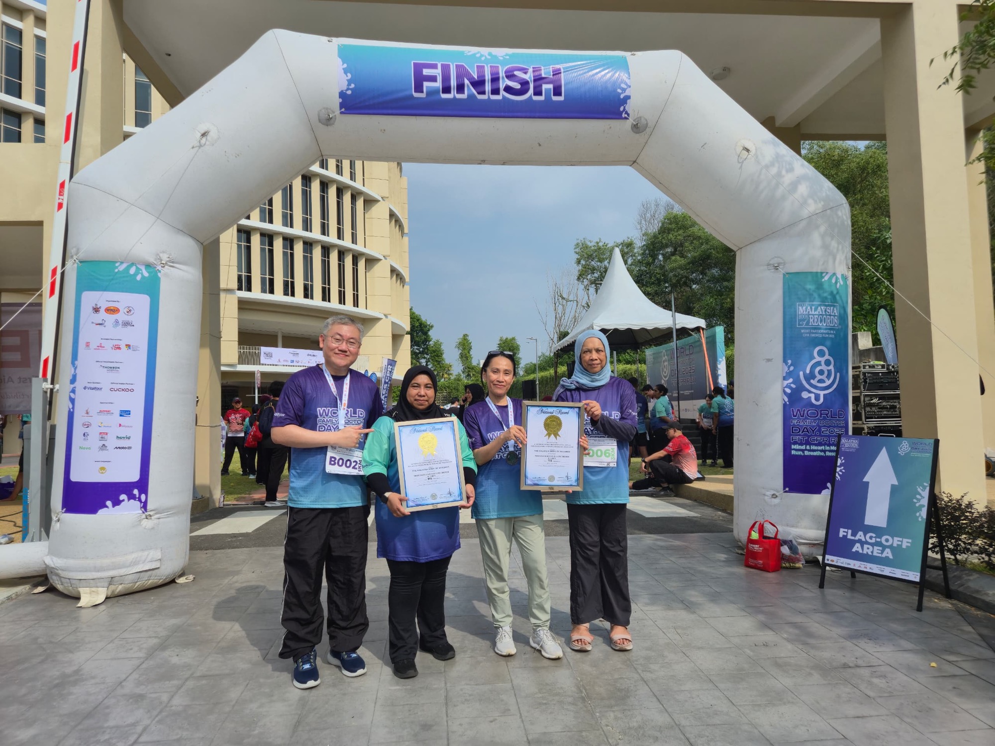 Malaysian Family Medicine Specialists Association, FitCPR Run
